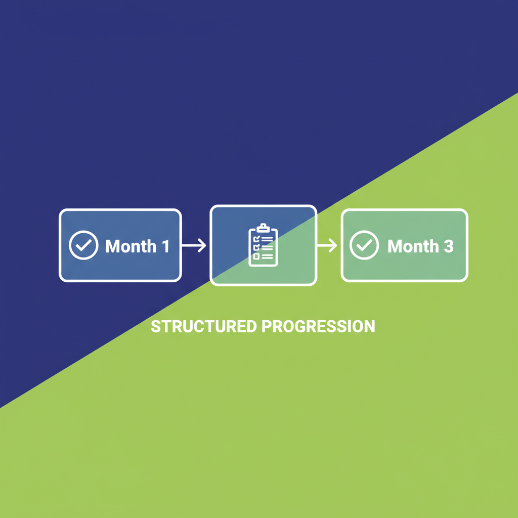 A 90-day checklist template for a real estate marketing plan