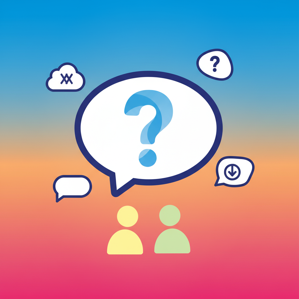 A person asking questions during a consultation call with a content agency.