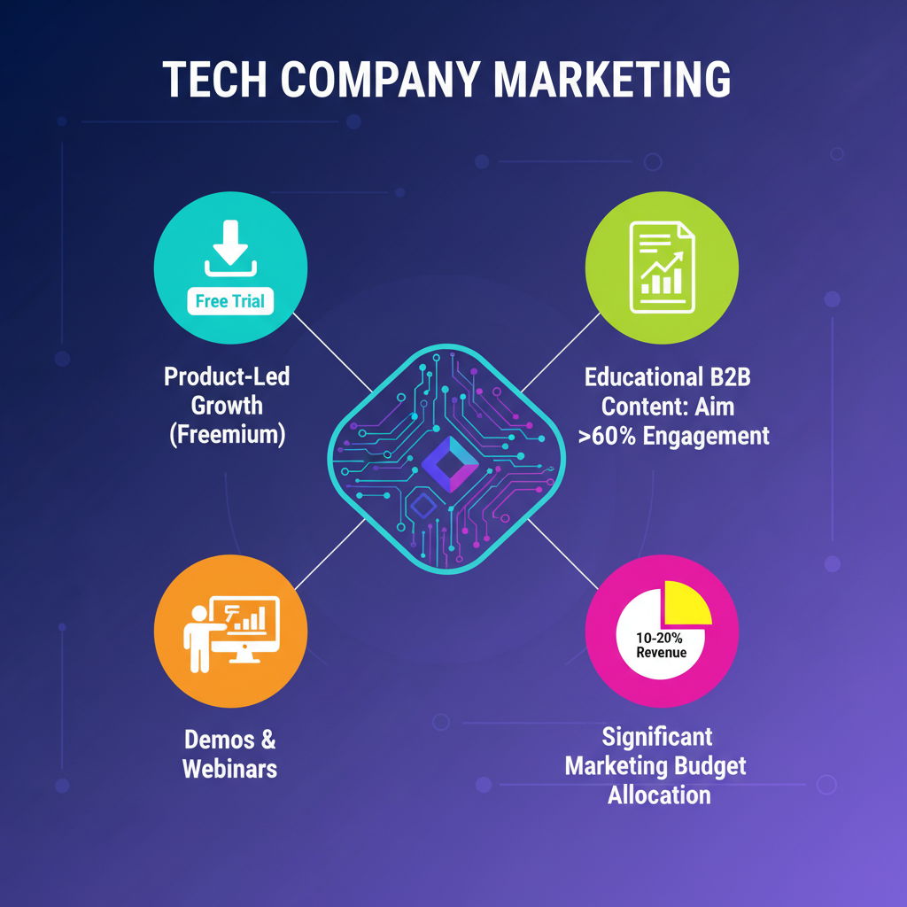 A person interacting with a futuristic interface, symbolizing tech company marketing